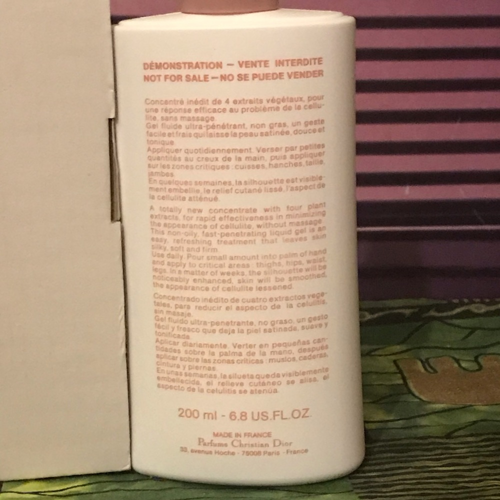 Christian Dior Cellulite Control Complex Tester - Picture 2 of 3